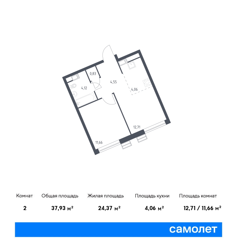 Купить 1-комнатную квартиру