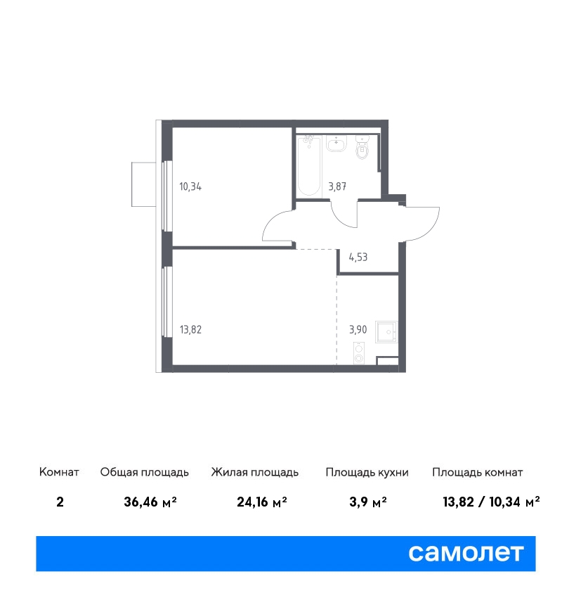 Купить 1-комнатную квартиру