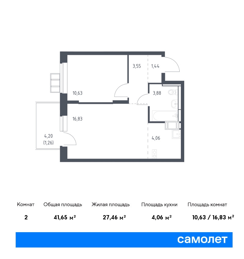 Купить 1-комнатную квартиру