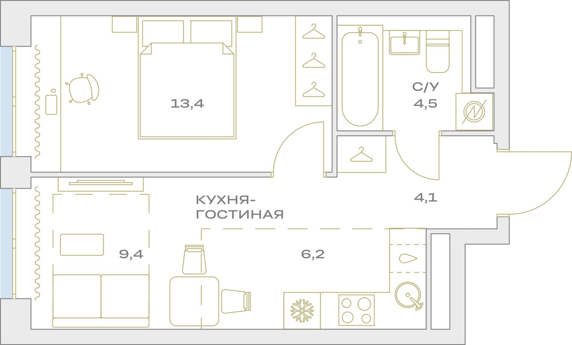 Купить 2-комнатную квартиру