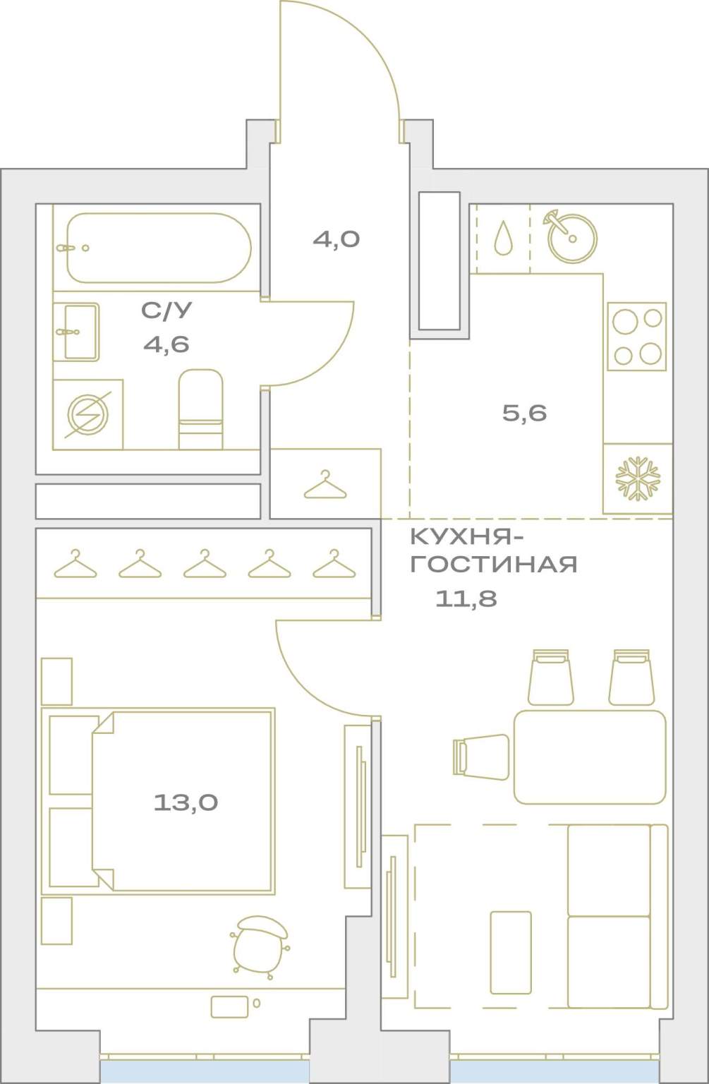 Купить 2-комнатную квартиру