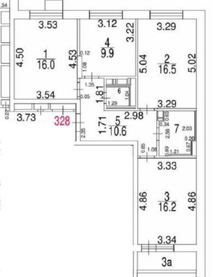 Купить 3-комнатную квартиру